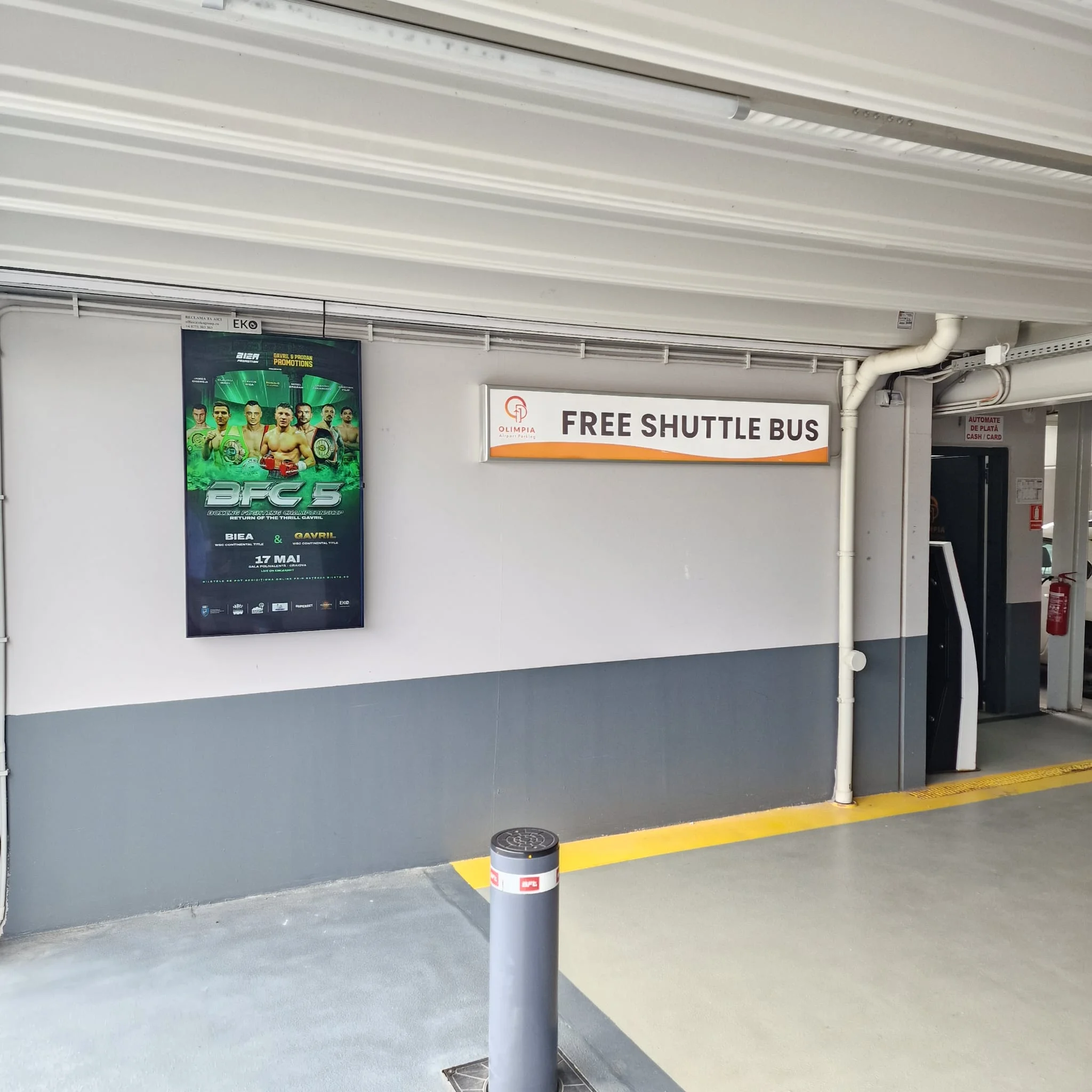 OLIMPIA PARKING - PARCARE AEROPORTUL OTOPENI